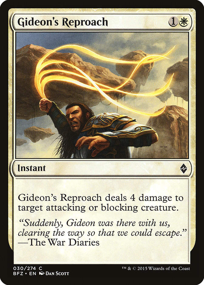 Gideon's Reproach (BFZ) (30)