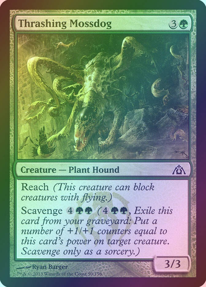 Thrashing Mossdog (DGM) (50) / Foil