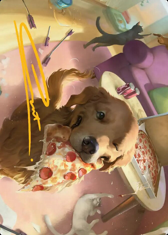 Lucky the Pizza Dog (AMSH) (44) / Firma Dorada