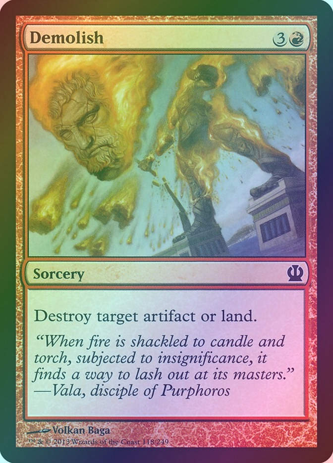 Demolish (THS) (118) / Foil