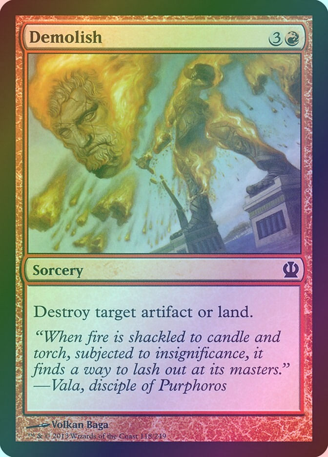 Demolish (THS) (118) / Foil