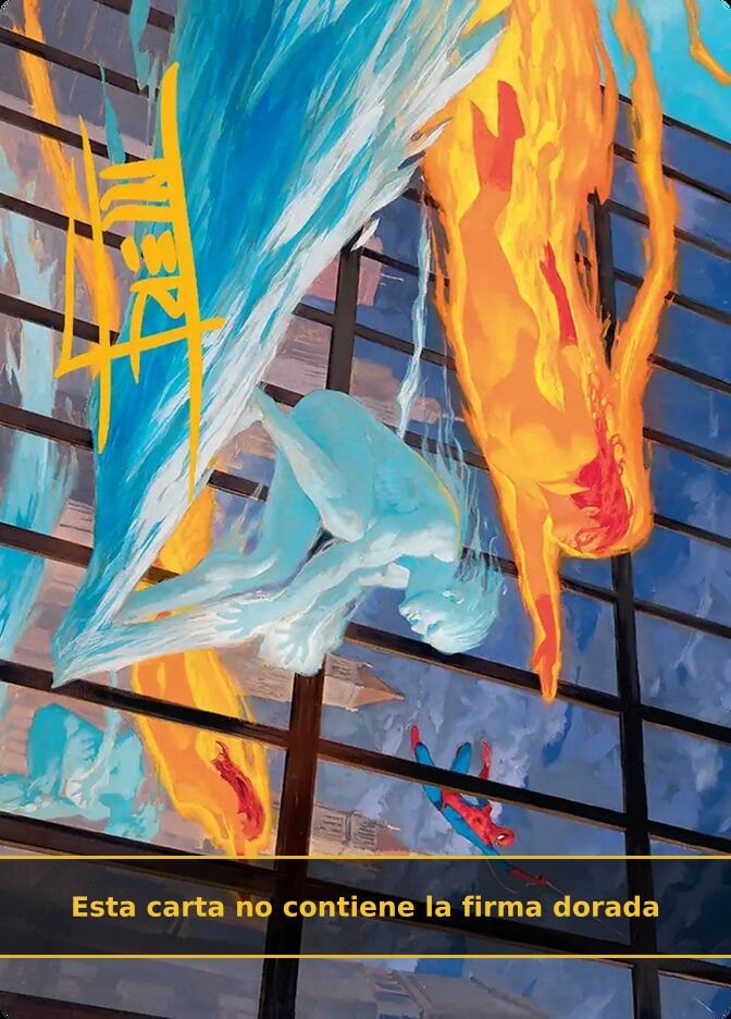Iceman and Firestar (AMSH) (45) / No Firmada