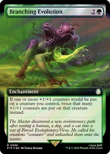 Branching Evolution (pip) (996) / Extended Surge Foil