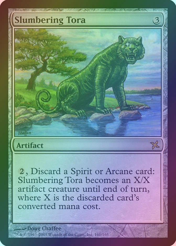 Slumbering Tora (BOK) (161) / Foil