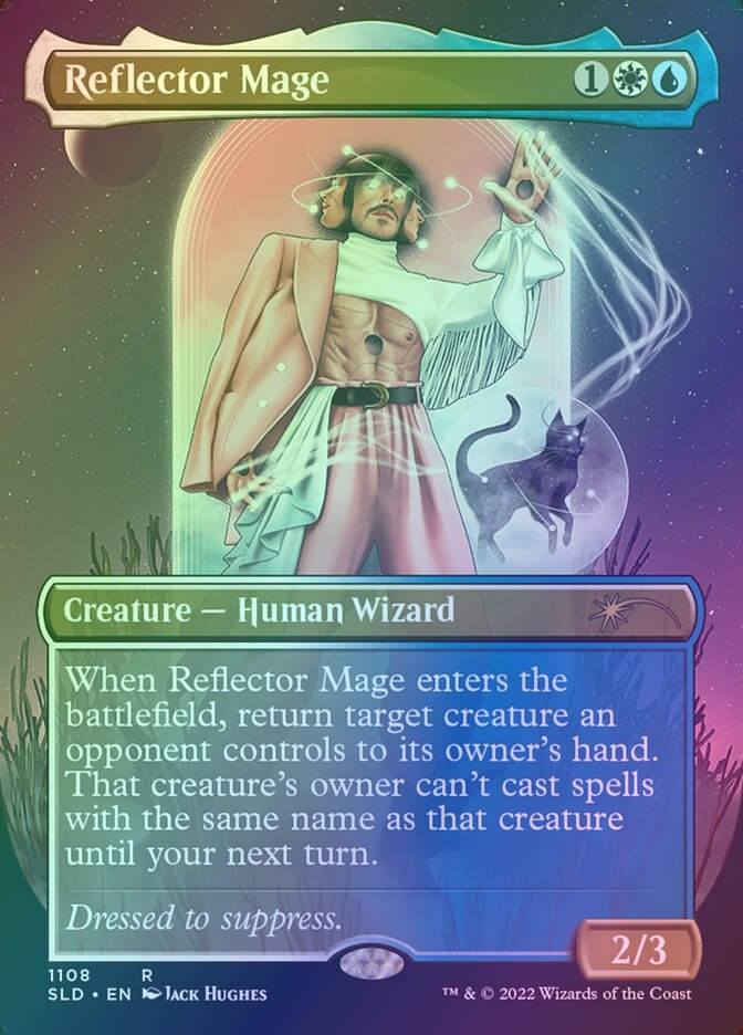 Reflector Mage (SLD) (1108) / Borderless / Foil