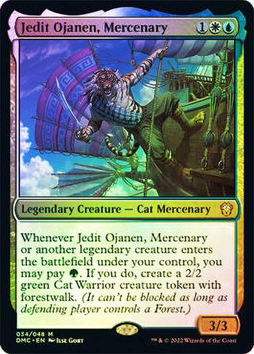 Jedit Ojanen, Mercenary (DMC) / Legends Retold / Foil