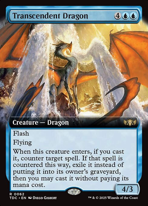 Transcendent Dragon (TDC) (62) / Extended Art