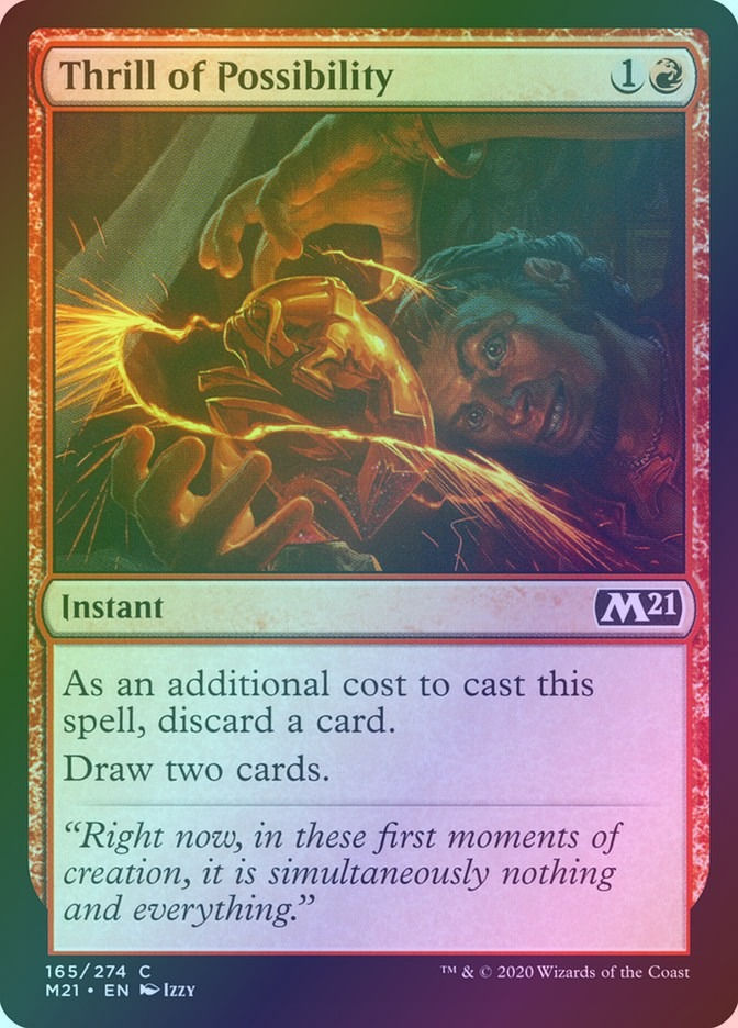 Thrill of Possibility (M21) (165) / Foil