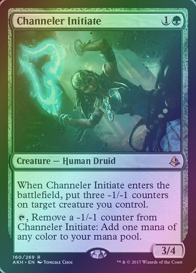Channeler Initiate (AKH) (160) / Foil