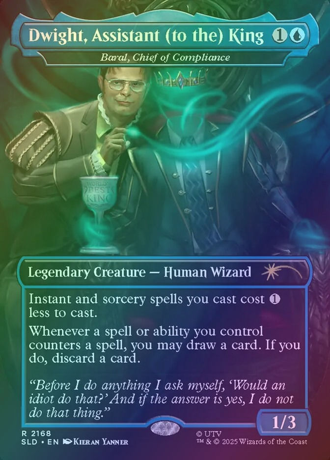 Baral, Chief of Compliance (SLD) (2168) / Borderless / Foil