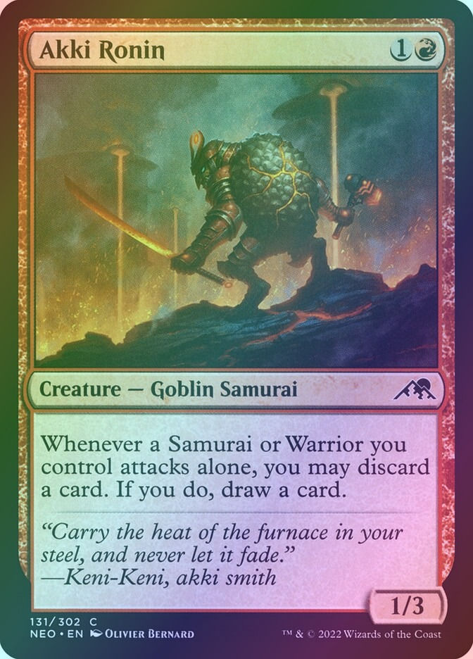 Akki Ronin (NEO) (131) / Foil