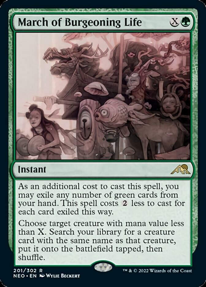 March of Burgeoning Life (NEO)