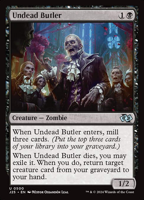 Undead Butler (J25) (500)