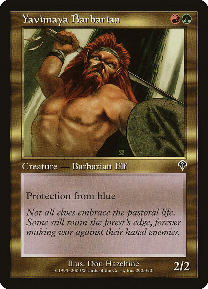 Yavimaya Barbarian (INV) (290)