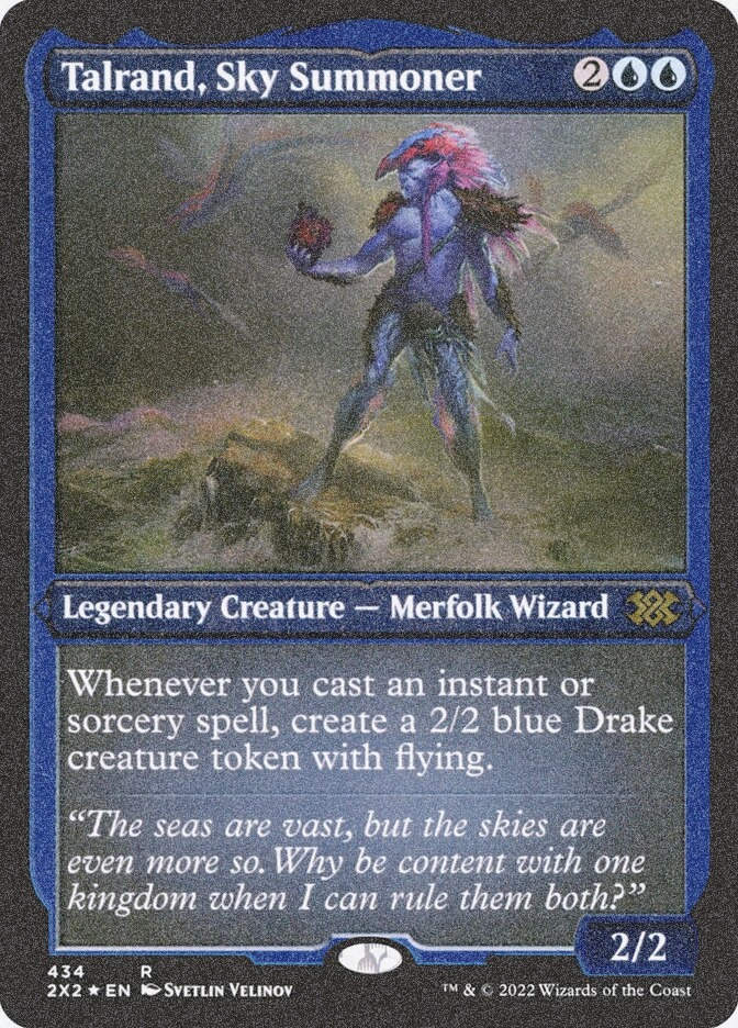 Talrand, Sky Summoner (2X2) (434) / Foil Etched