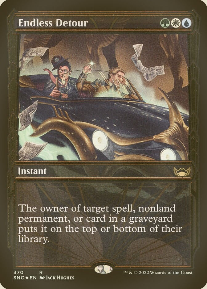 Endless Detour (SNC) (370) / Showcase / Gilded Foil
