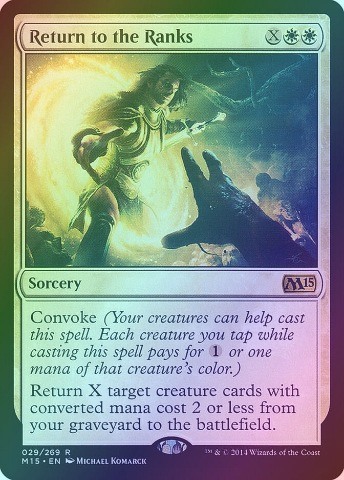 Return to the Ranks (M15) (29) / Foil