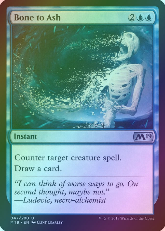 Bone to Ash (M19) (47) / Foil