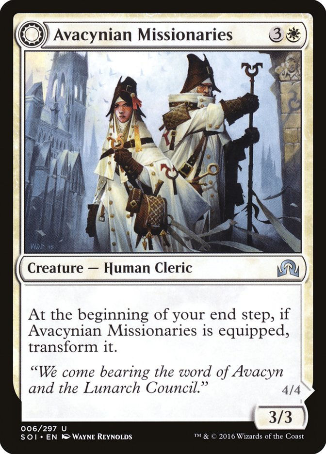 Avacynian Missionaries // Lunarch Inquisitors (SOI) (6) — cara 1 de 2