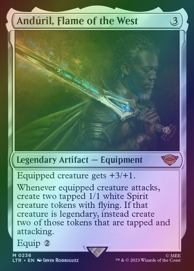 Andúril, Flame of the West (LTR) (236) / Foil