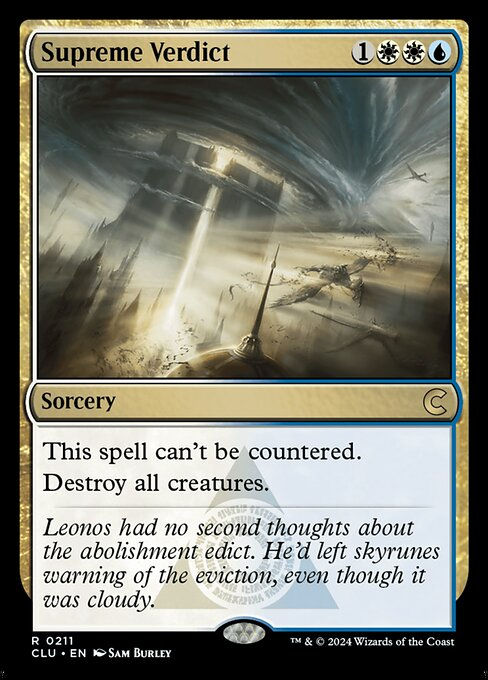 Supreme Verdict (clu) (211)