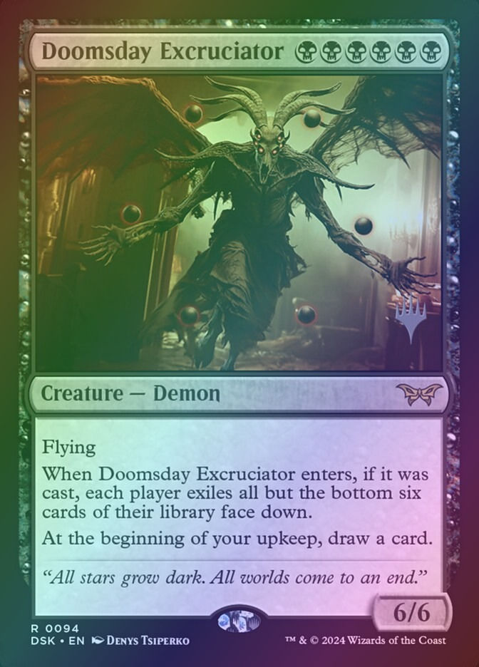 Doomsday Excruciator (PDSK) (94p) / Foil