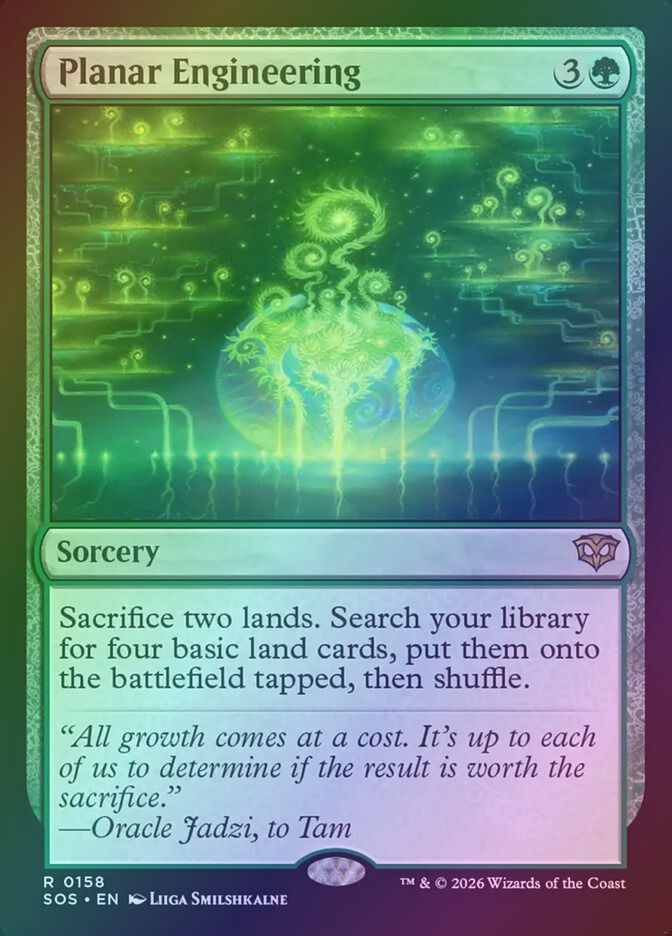 Planar Engineering (SOS) (158) / Foil