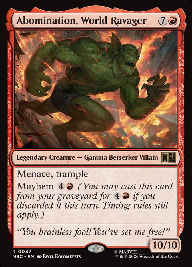 Abomination, World Ravager (MSC) (47)