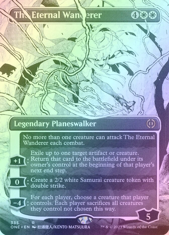 The Eternal Wanderer (ONE) (335) / Borderless / Showcase / Foil