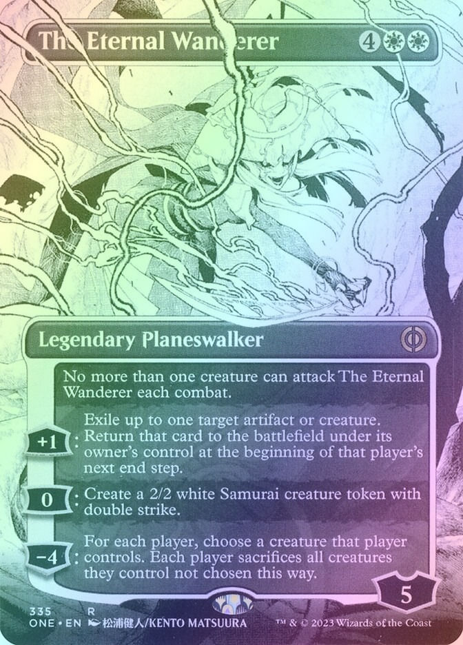 The Eternal Wanderer (ONE) (335) / Borderless / Showcase / Foil