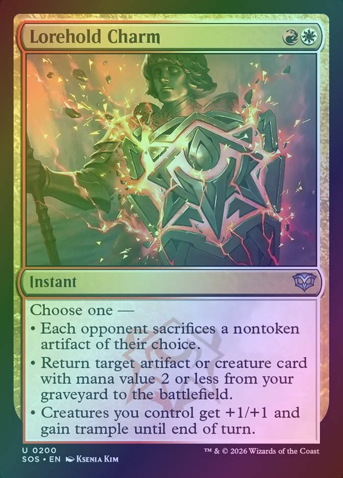 Lorehold Charm (SOS) (200) / Foil