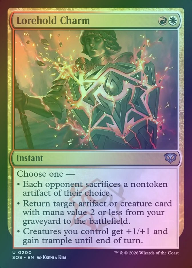 Lorehold Charm (SOS) (200) / Foil