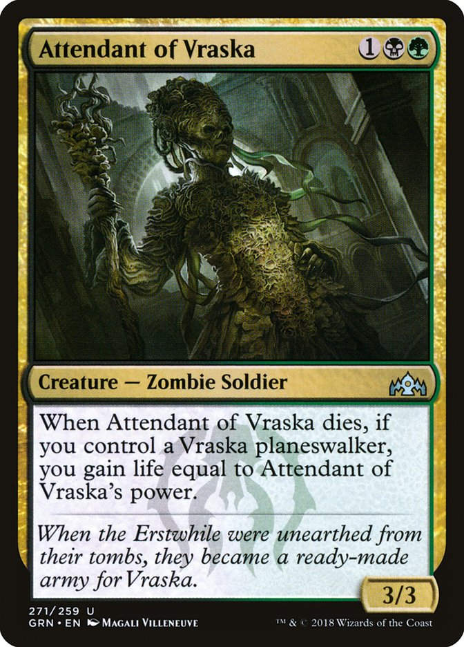 Attendant of Vraska (GRN) (271)