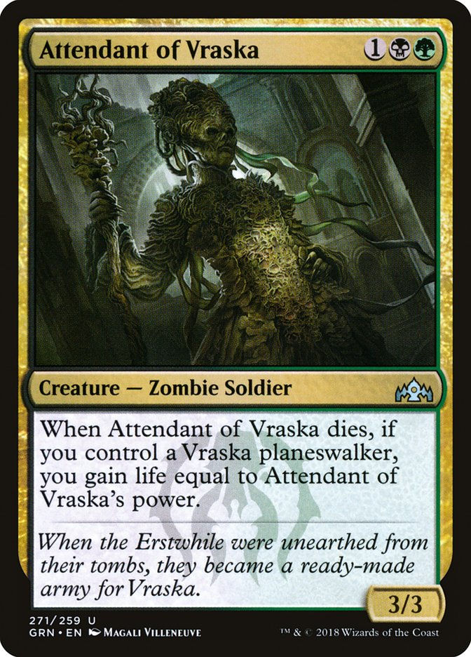 Attendant of Vraska (GRN) (271)