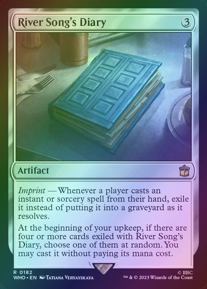River Song's Diary (WHO) (182) / Foil