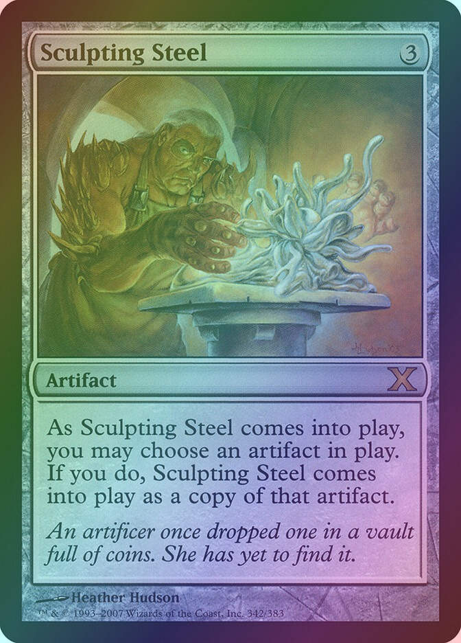 Sculpting Steel (10E) (342) / Foil