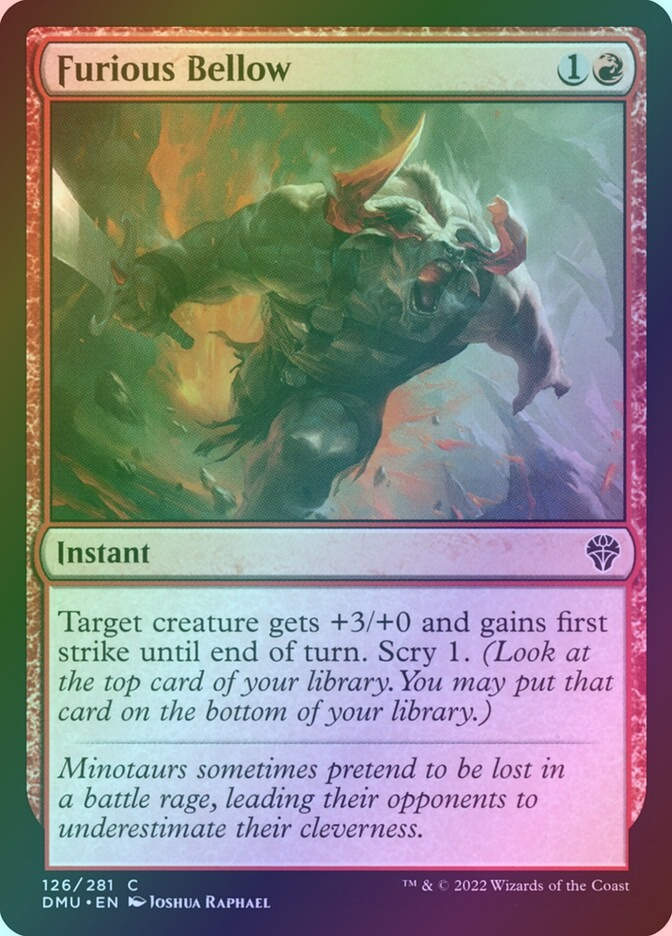 Furious Bellow (DMU) (126) / Foil