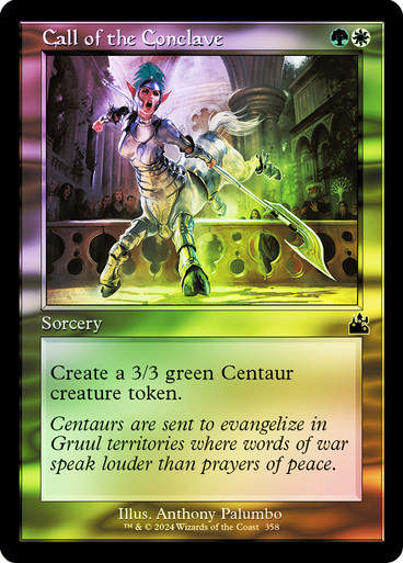 Call of the Conclave (rvr) (358) / Retro / Foil