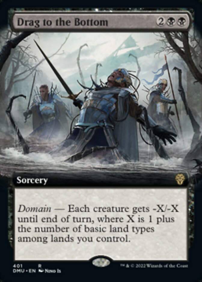 Drag to the Bottom (DMU) / Extended Art