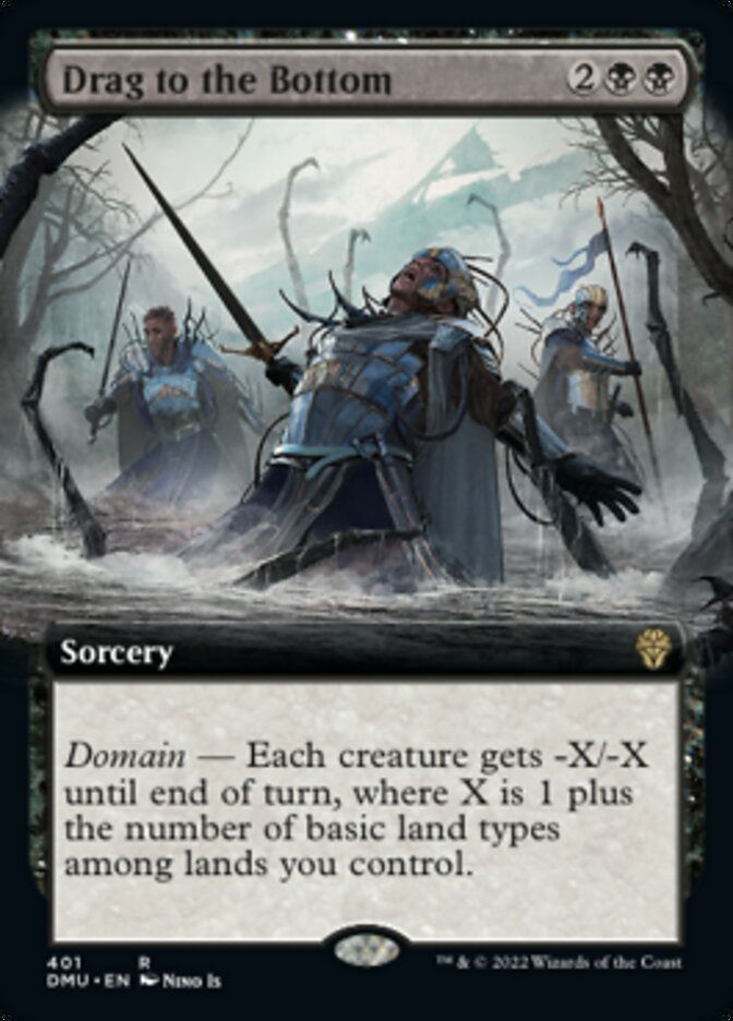 Drag to the Bottom (DMU) / Extended Art