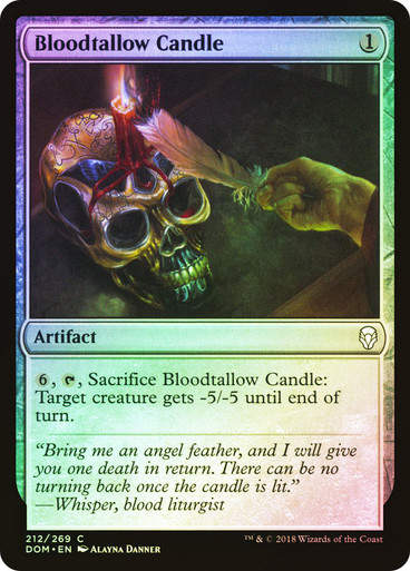 Bloodtallow Candle (DOM) (212) / Foil