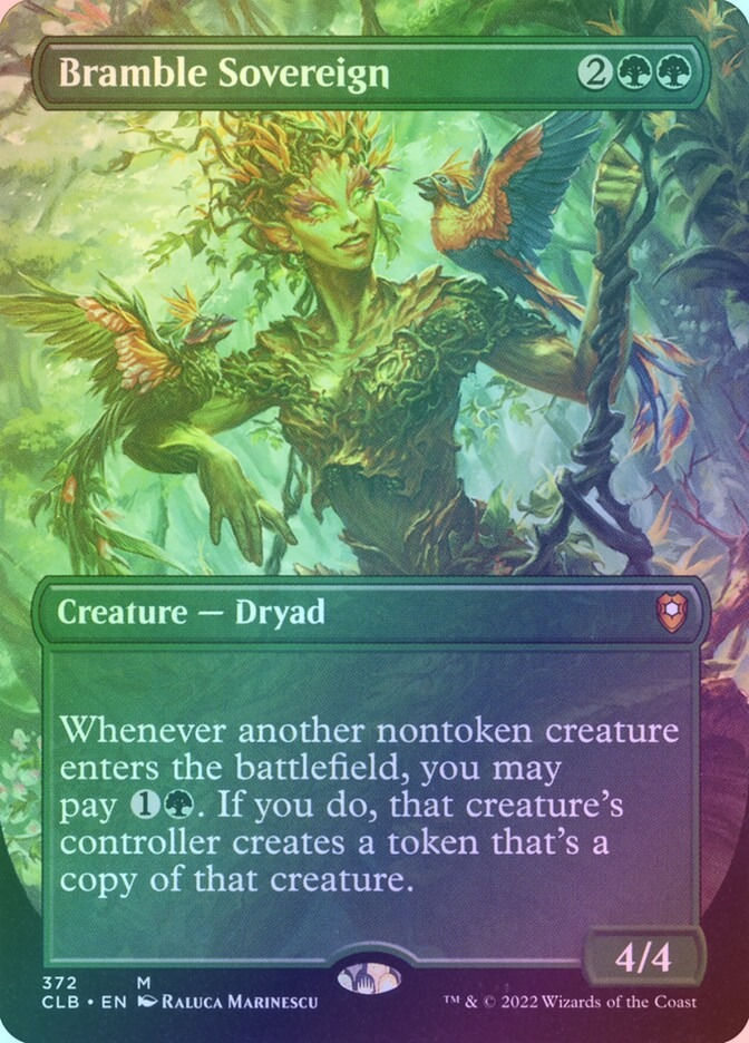 Bramble Sovereign (CLB) (372) / Borderless / Foil