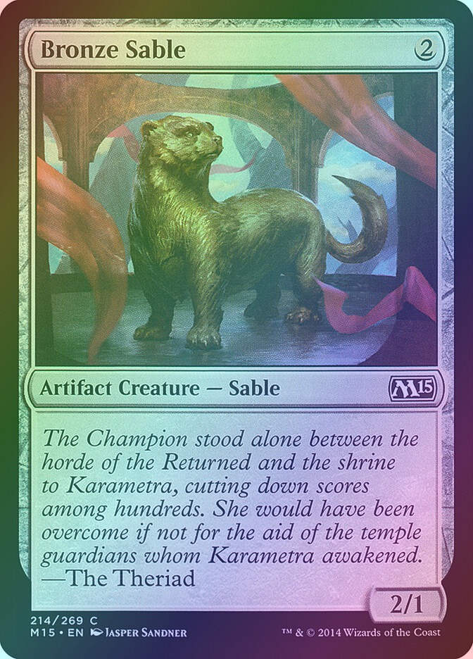 Bronze Sable (M15) (214) / Foil
