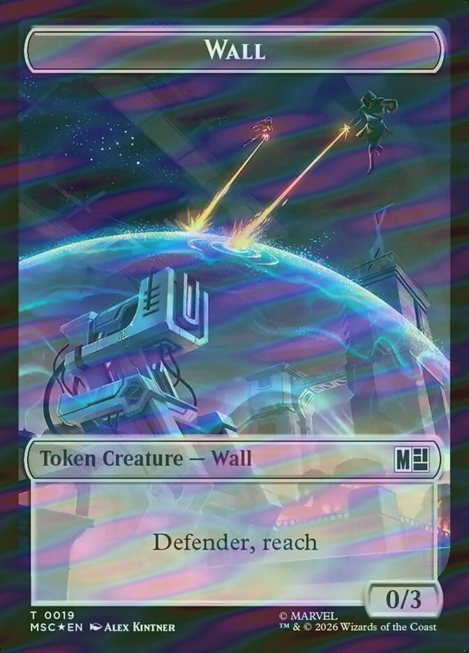 Wall // Merfolk (TMSC) (19 // 24) / Surge Foil — cara 1 de 2