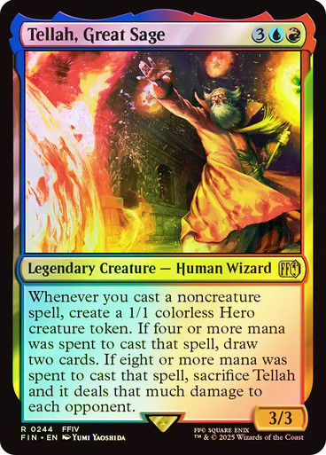 Tellah, Great Sage (FIN) (244) / Foil