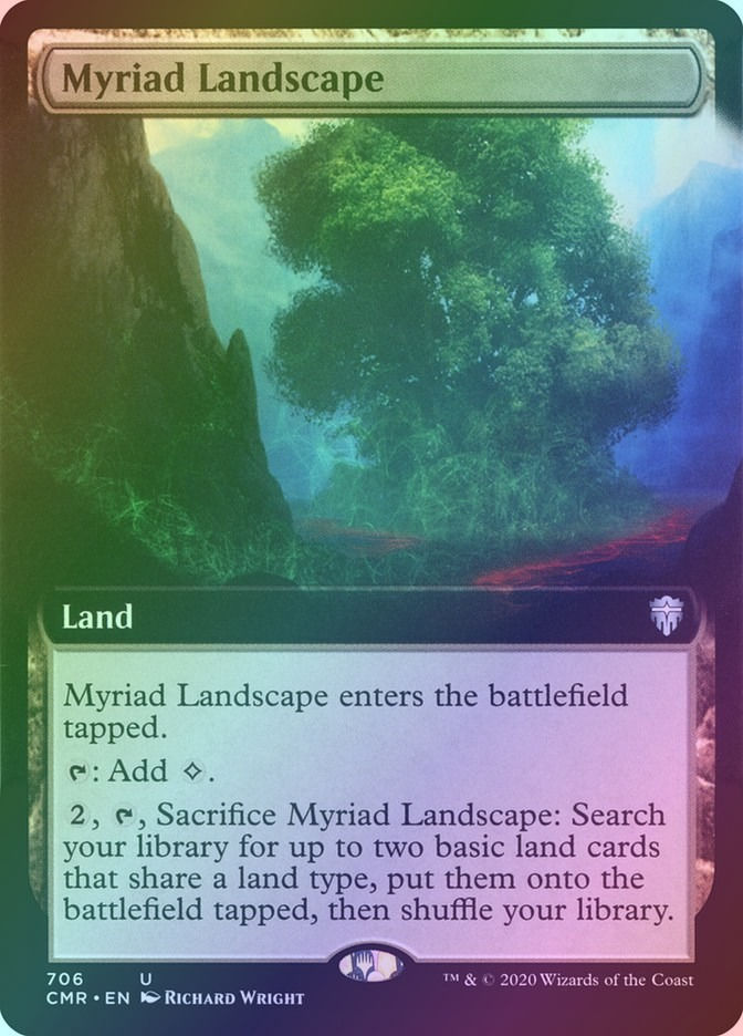 Myriad Landscape (CMR) (706) / Extended Art / Foil