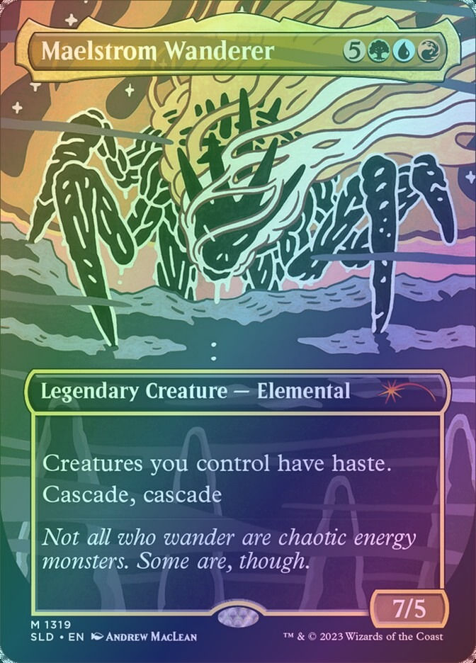 Maelstrom Wanderer (SLD) (1319) / Borderless / Foil