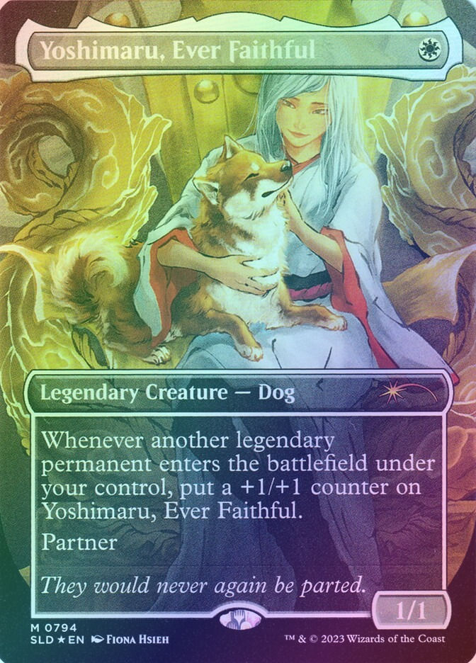 Yoshimaru, Ever Faithful (SLD) (794) / Borderless / Foil
