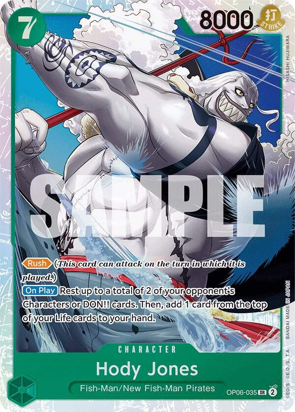 Hody Jones (035) (OP06-035) / Foil