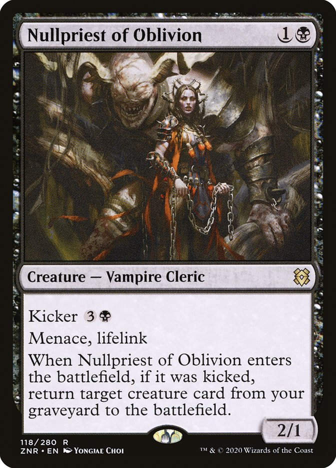 Nullpriest of Oblivion (ZNR) (118)